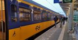 Treinmachinisten-in-spe lopen stage op station Zwolle