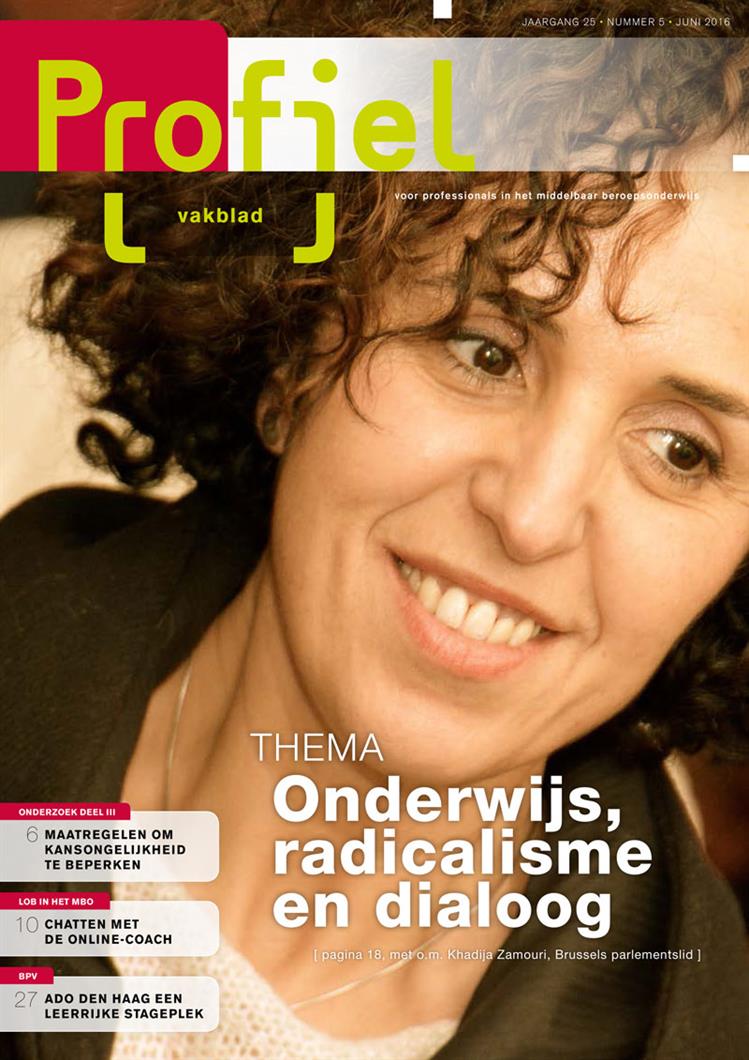 Profiel juni over radicalisme en de dialoog met o.