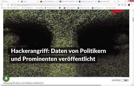 Duitse parlement gehackt - waar blijft het Ministe