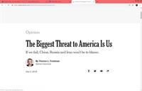 NYT: De toekomst van de democratie – de grootste bedreiging ervoor zijn we zelf