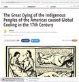 Kolonialisme kostte tussen 1500-1650 in de Amerika’s 56 miljoen mensen het leven