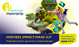 Groenpact Impactprijs open voor alle mbo scholen | Prijs 2500 euro